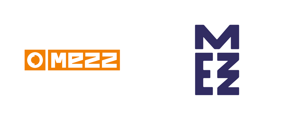 New Logo and Identity for Mezz by Das Buro