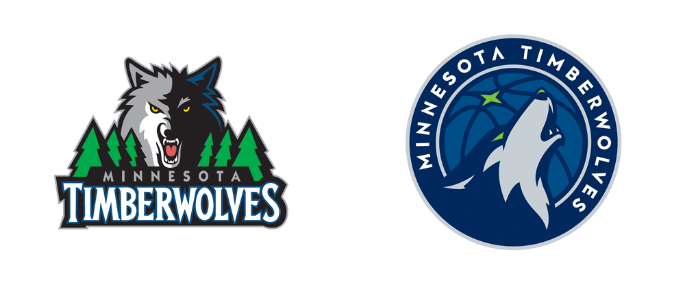 New Logo for Minnesota Timberwolves by Rare Design