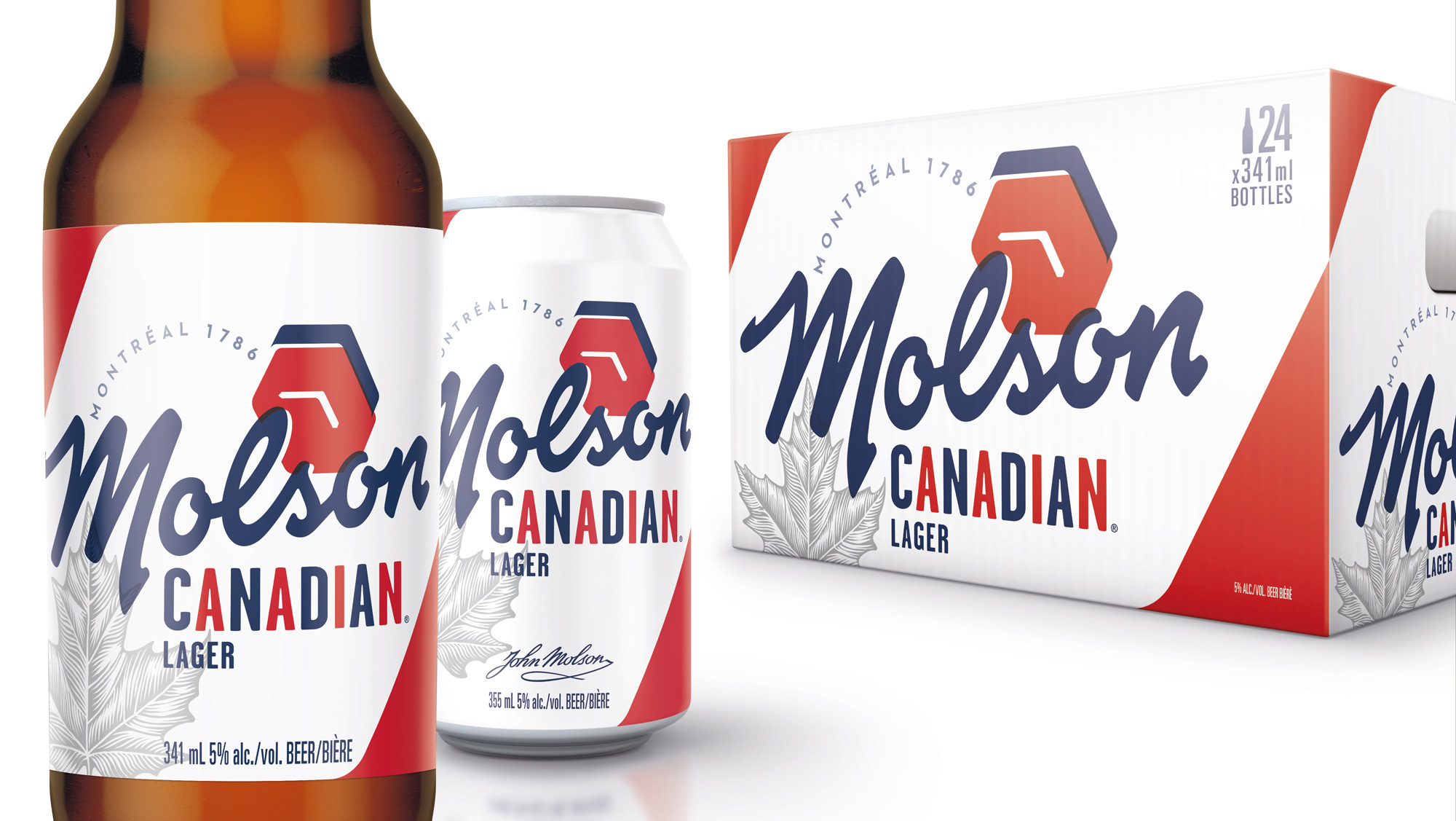 New Logo and Packaging for Molson Brands by BrandOpus
