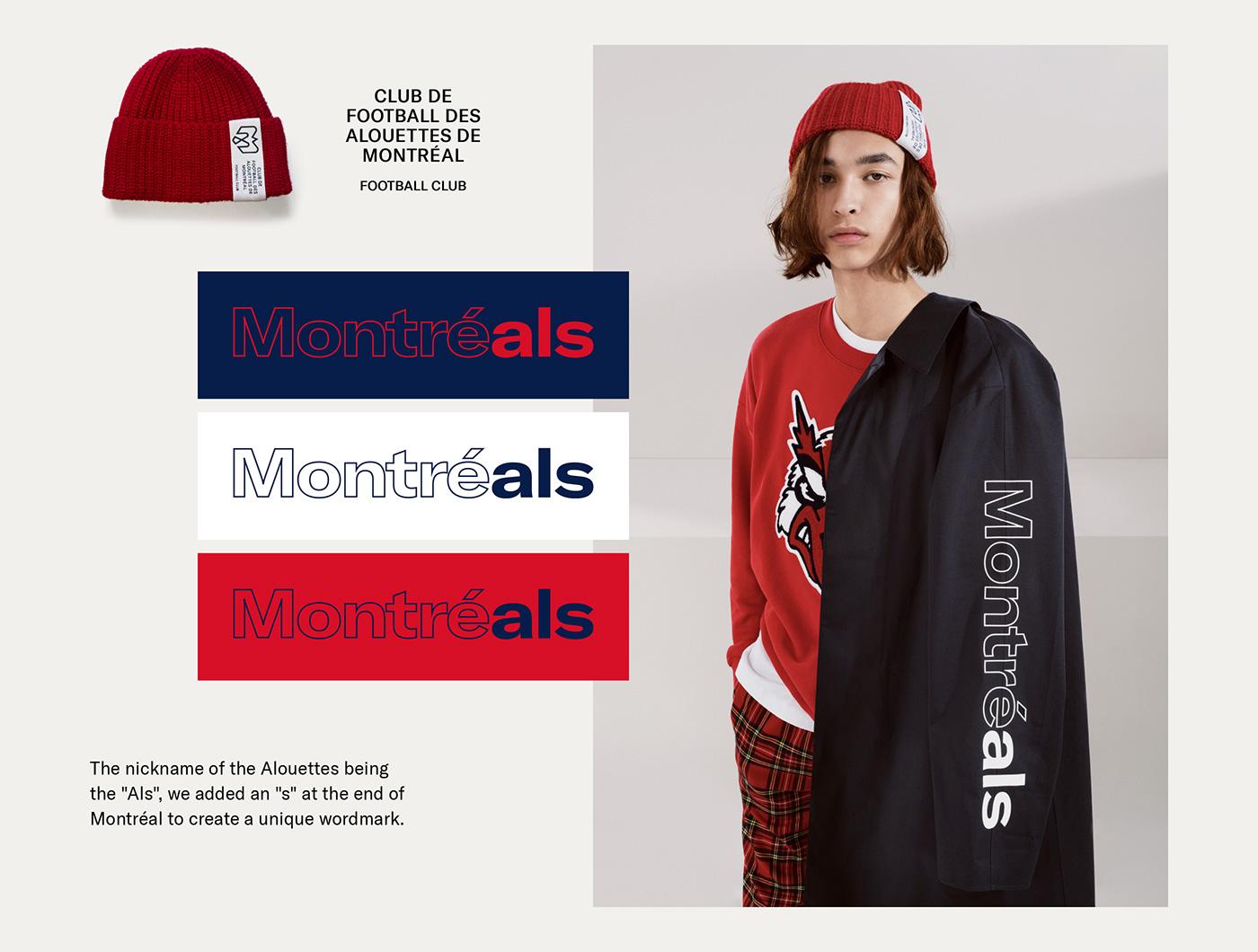 New Logo and Identity for Montréal Alouettes by GRDN Studio