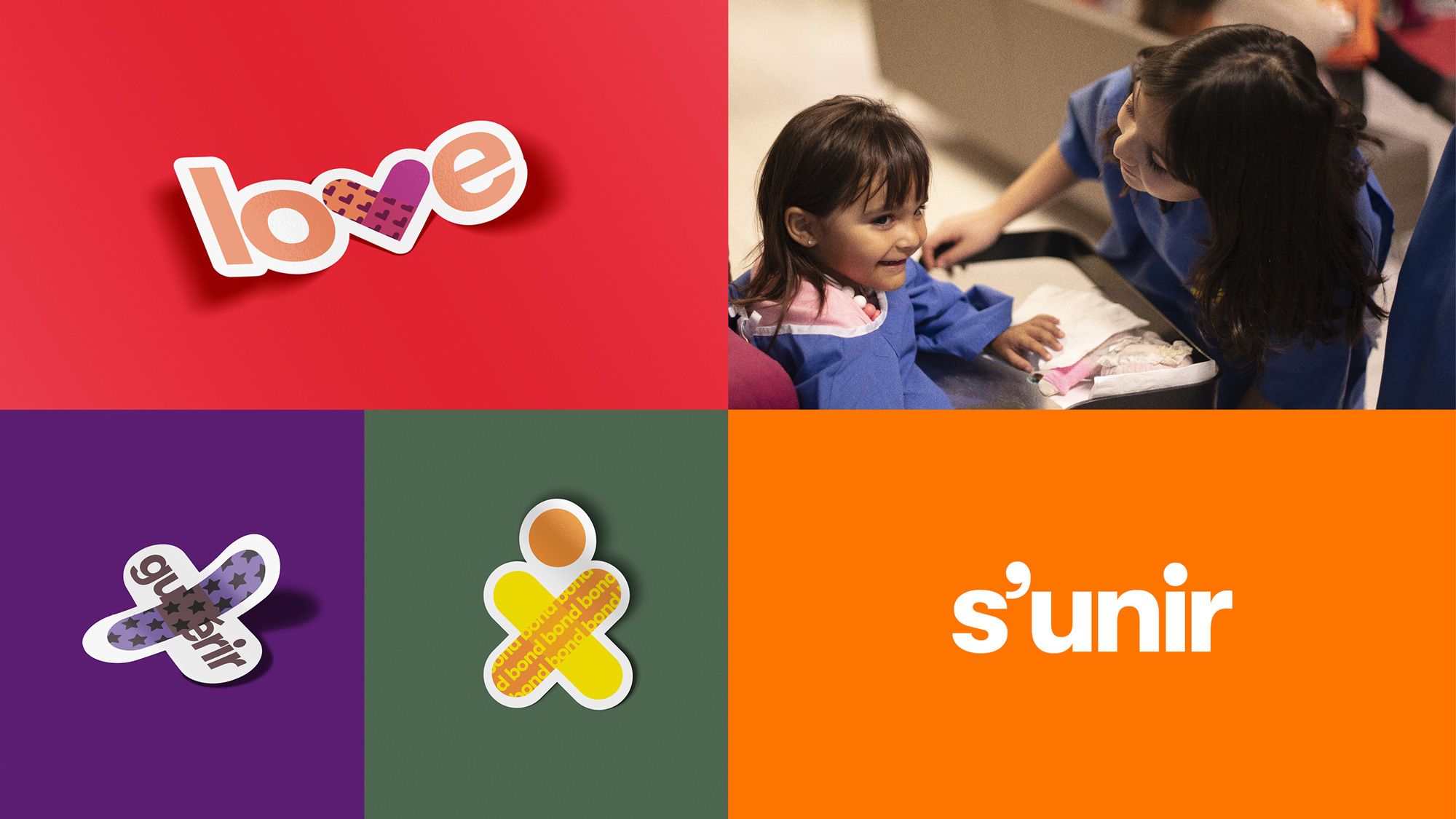 New Logo and Identity for Montreal Children's Hospital Foundation by Cossette