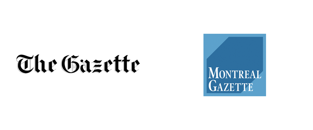 New Logo for Montreal Gazette by Winkreative