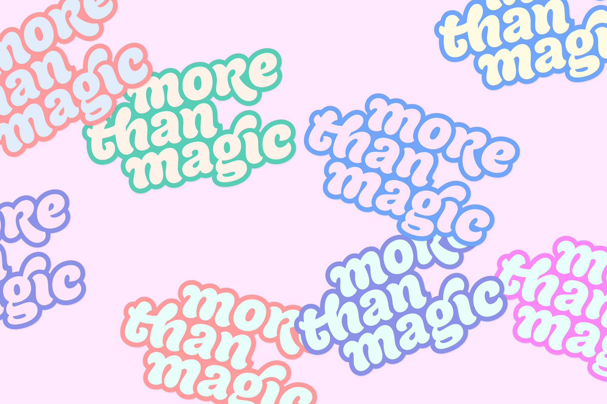 New Logo and Identity for More than Magic by COLLINS
