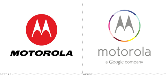 Motorola Logo, Before and After