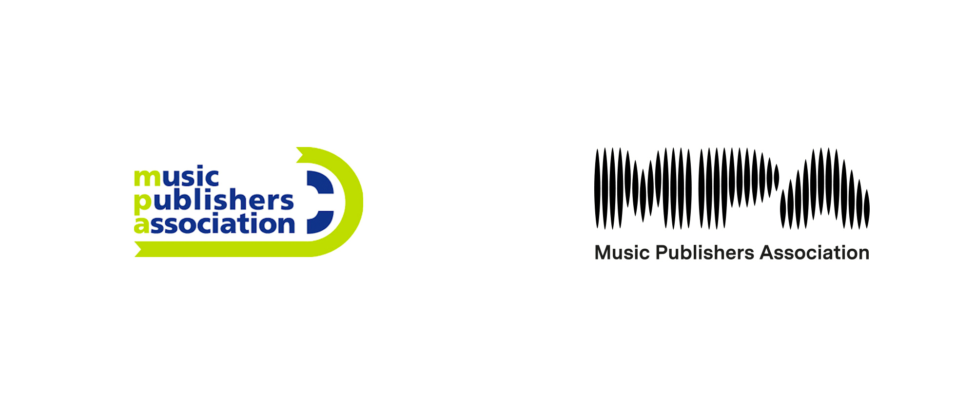 New Logo and Identity for Music Publishers Association by The Playground