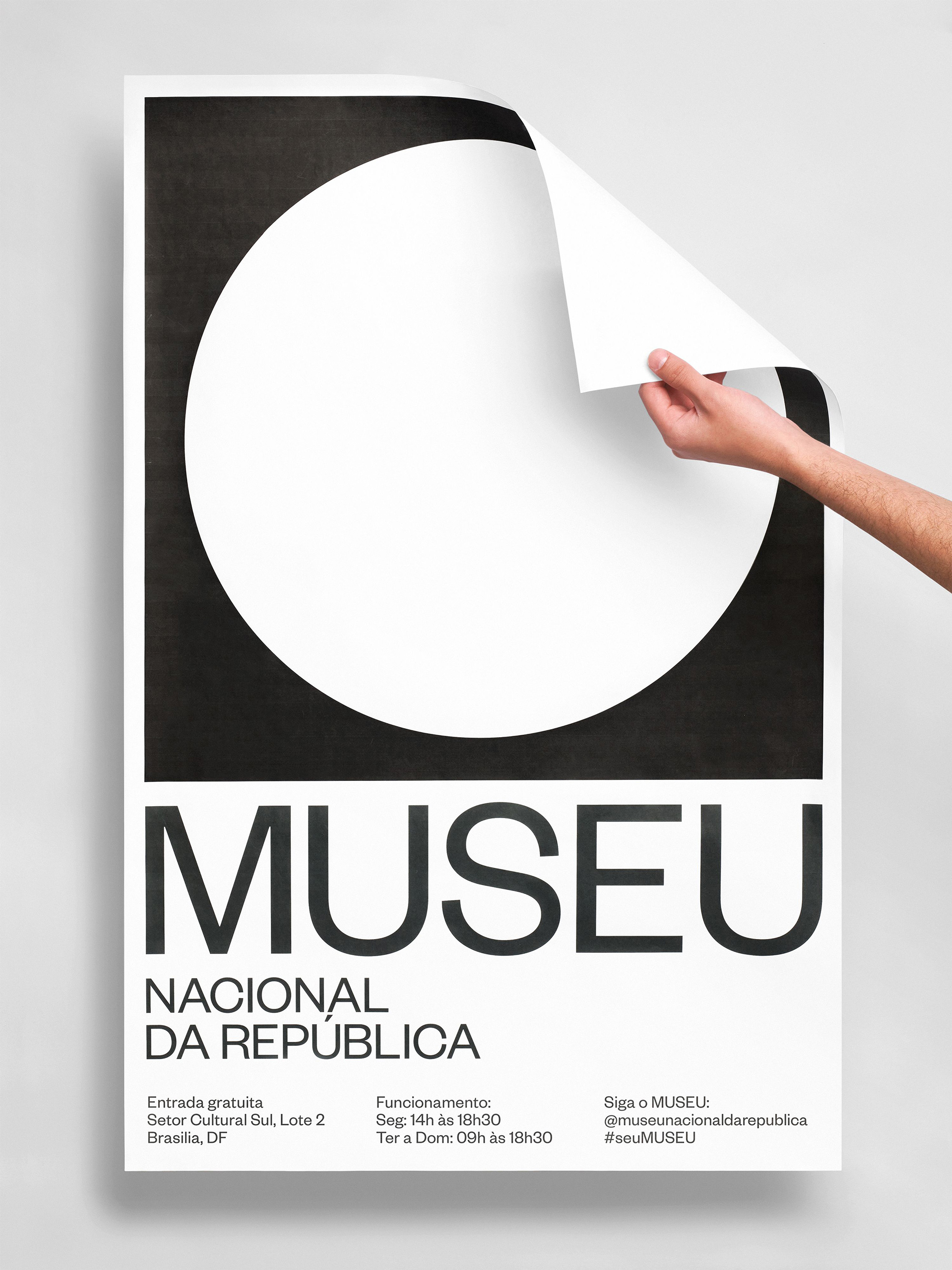 New Logo and Identity for Museu Nacional da República by Porto Rocha