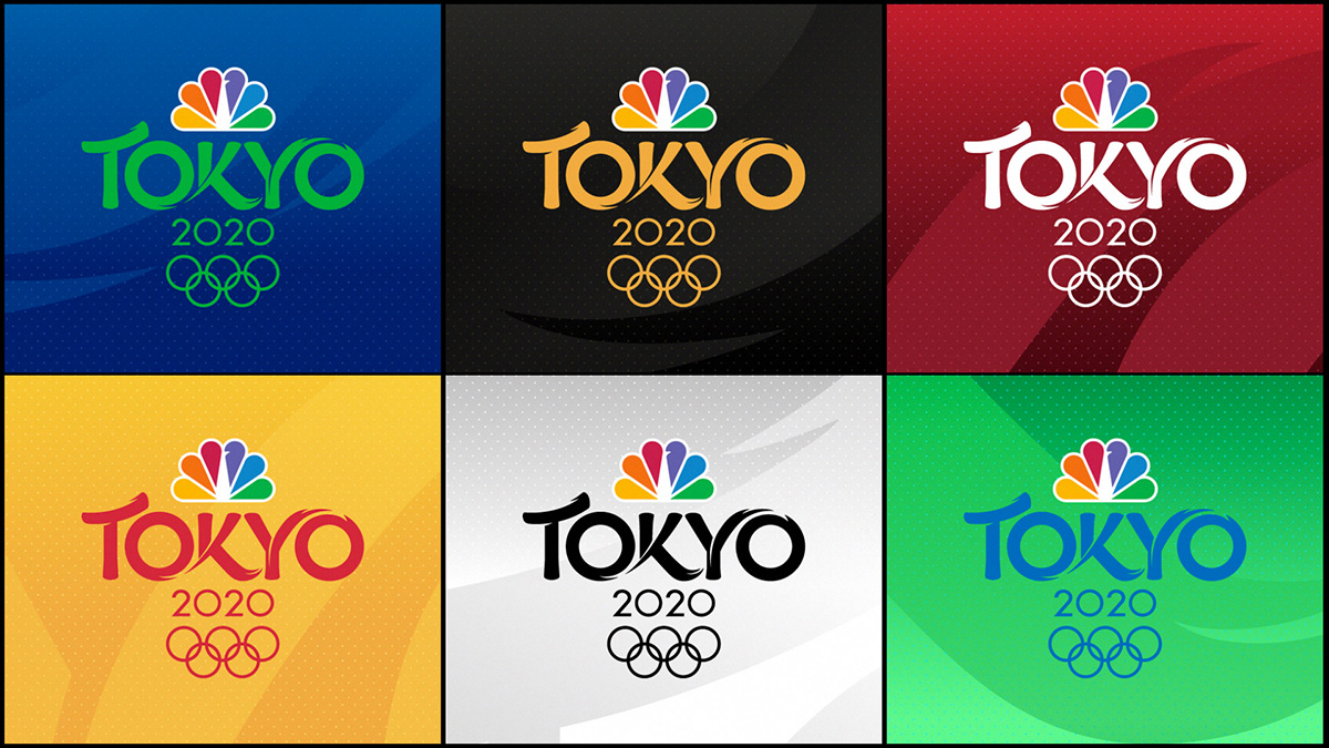 Brand New: New Logo for NBC Olympics 2020 Broadcast by Mocean