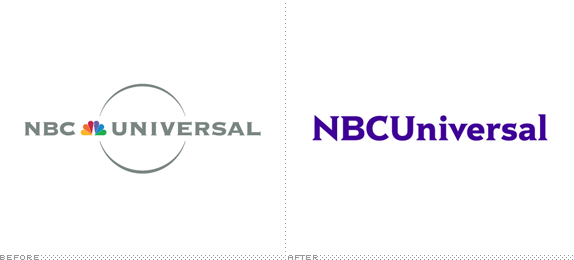 NBCUniversal Logo, Before and After
