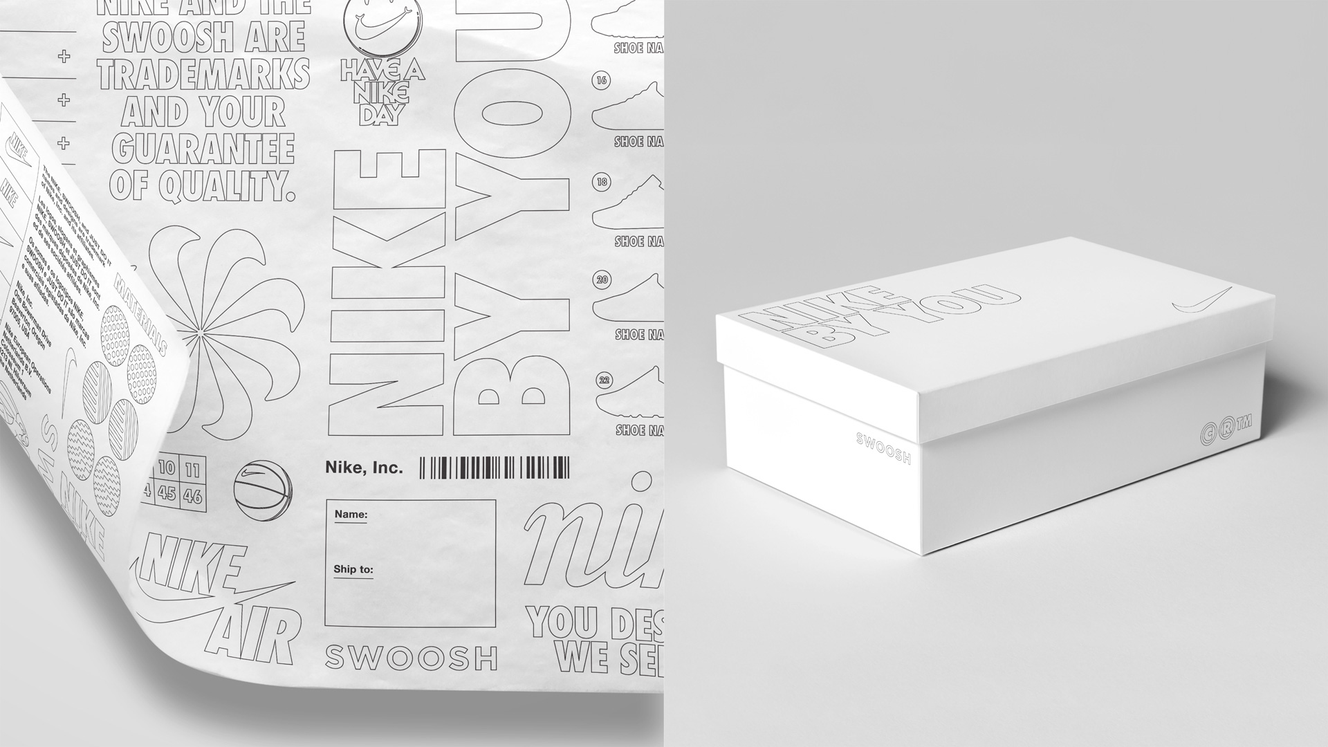 New Logo and Identity for Nike by You by Gretel