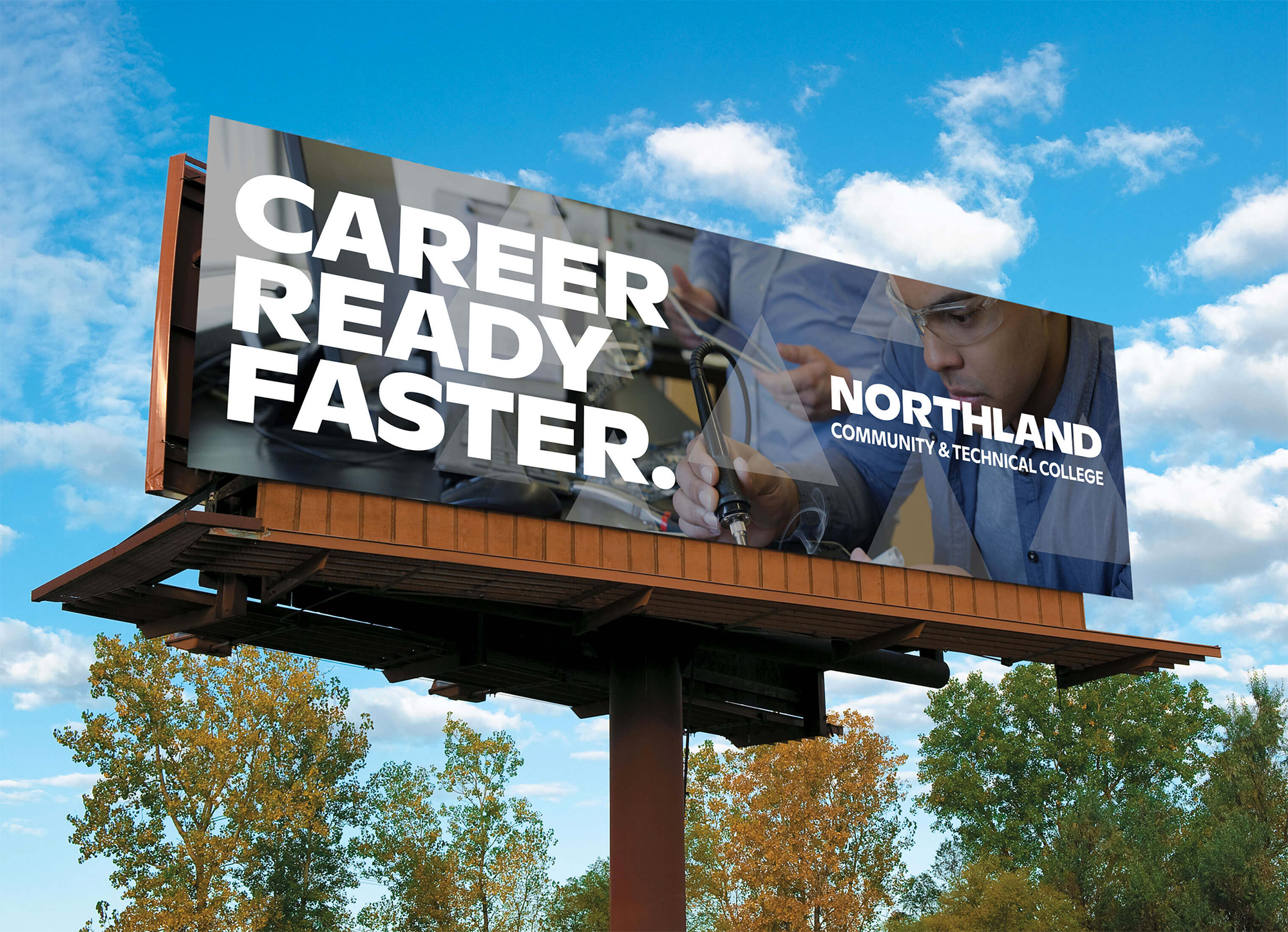 New Logo and Identity for Northland Community College and Northland Pioneers by Object