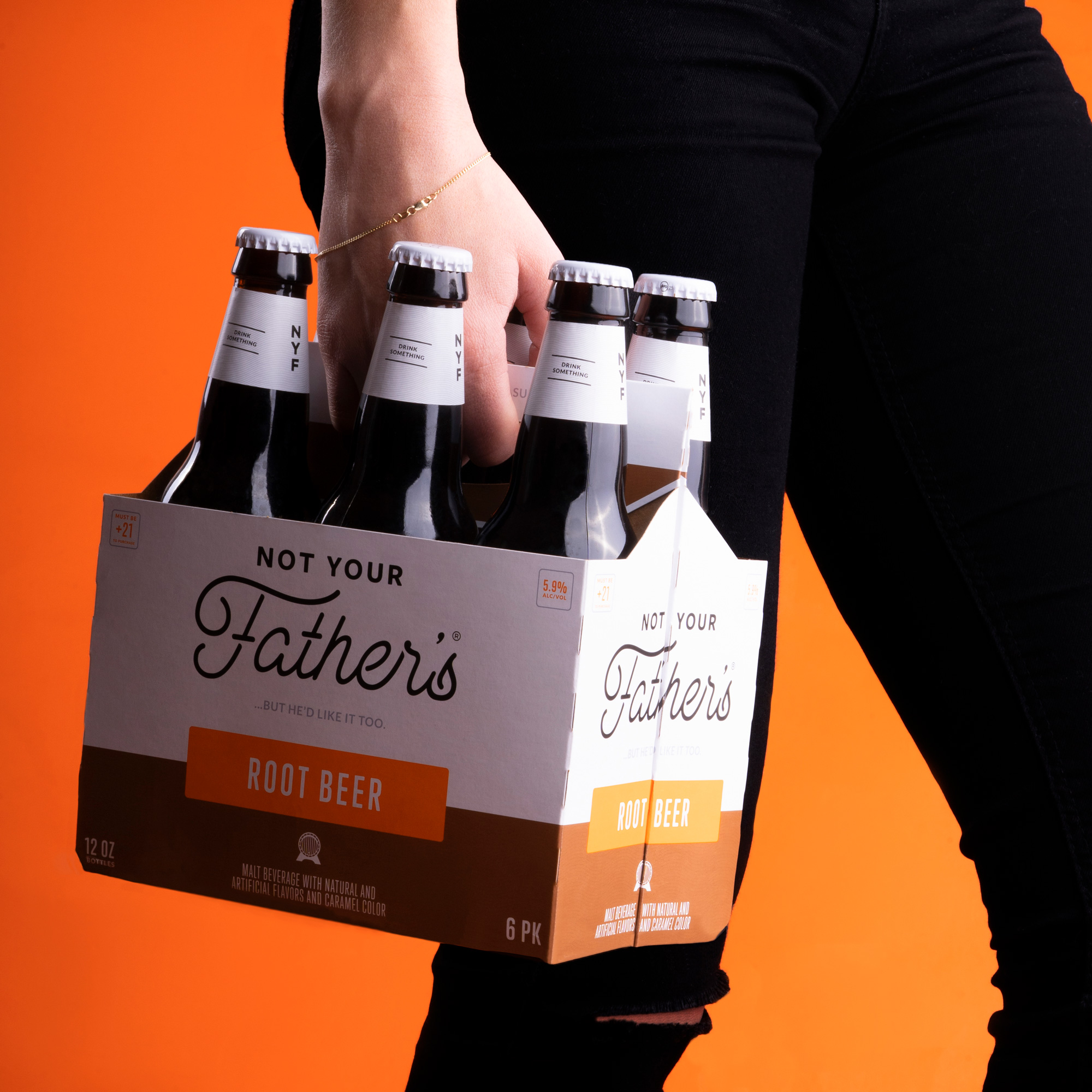 New Logo and Packaging for Not Your Father's by Hype Group