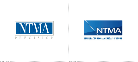 NTMA Logo, Before and After