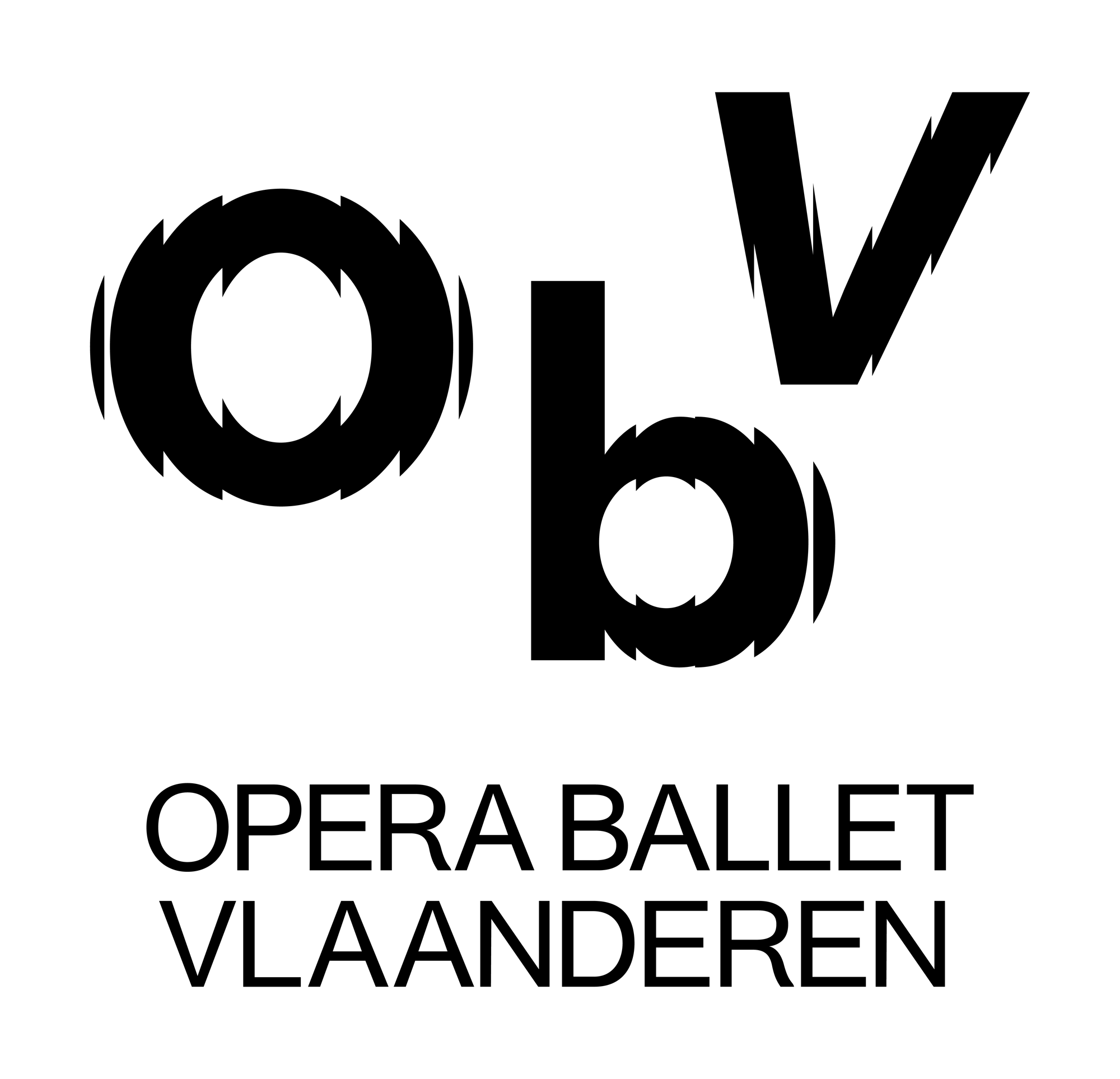 New Logo and Identity for Opera Ballet Vlaanderen by Pentagram
