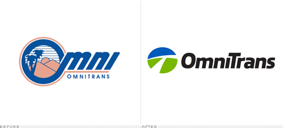 Omnitrans Logo, Before and After
