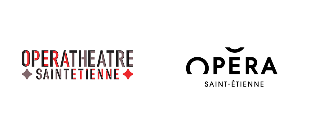 New Name, Logo, and Identity for Opera Saint-Étienne by Graphéine