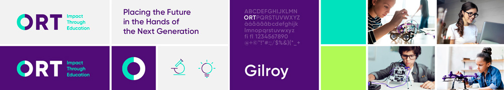 New Logo and Identity for World ORT by Firma