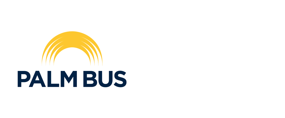New Logo and Identity for Palm Bus by Sylvain Boyer
