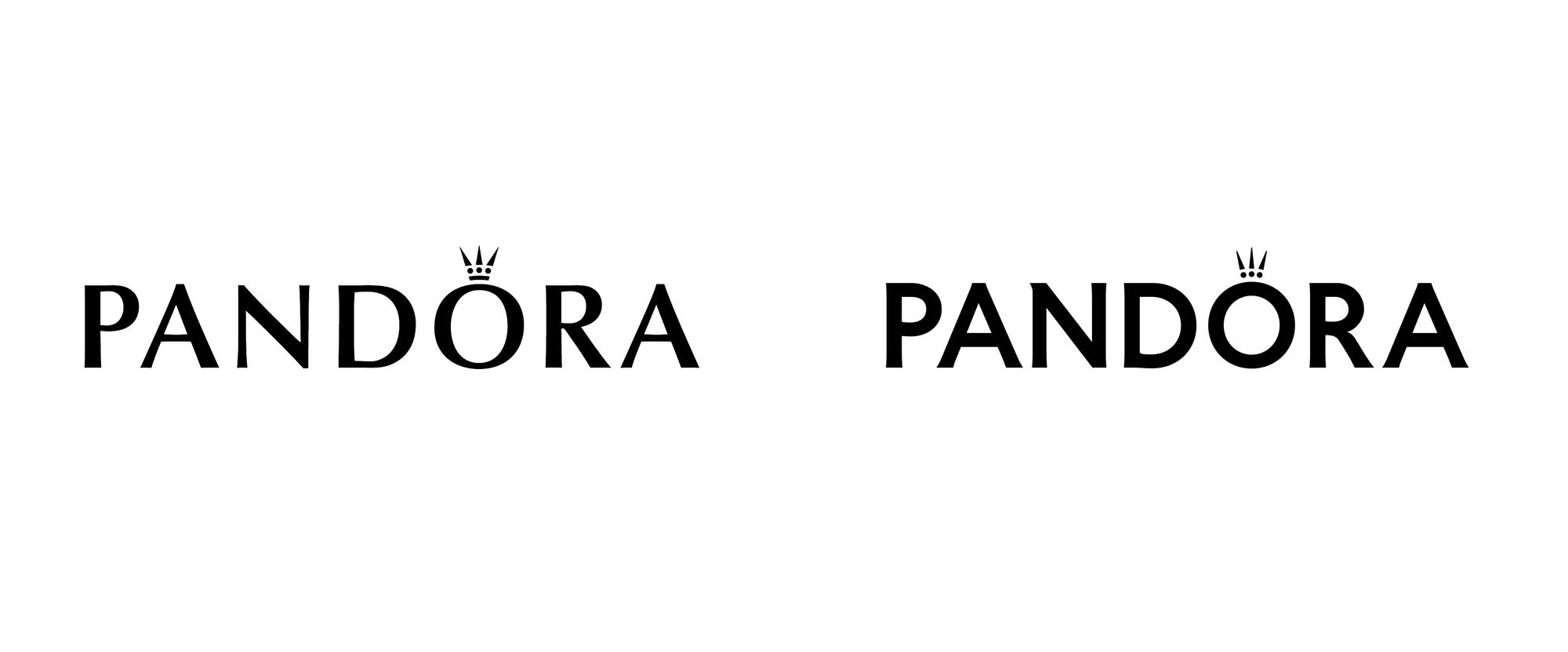 Brand New: New Logo for Pandora by ABC ETC INC.