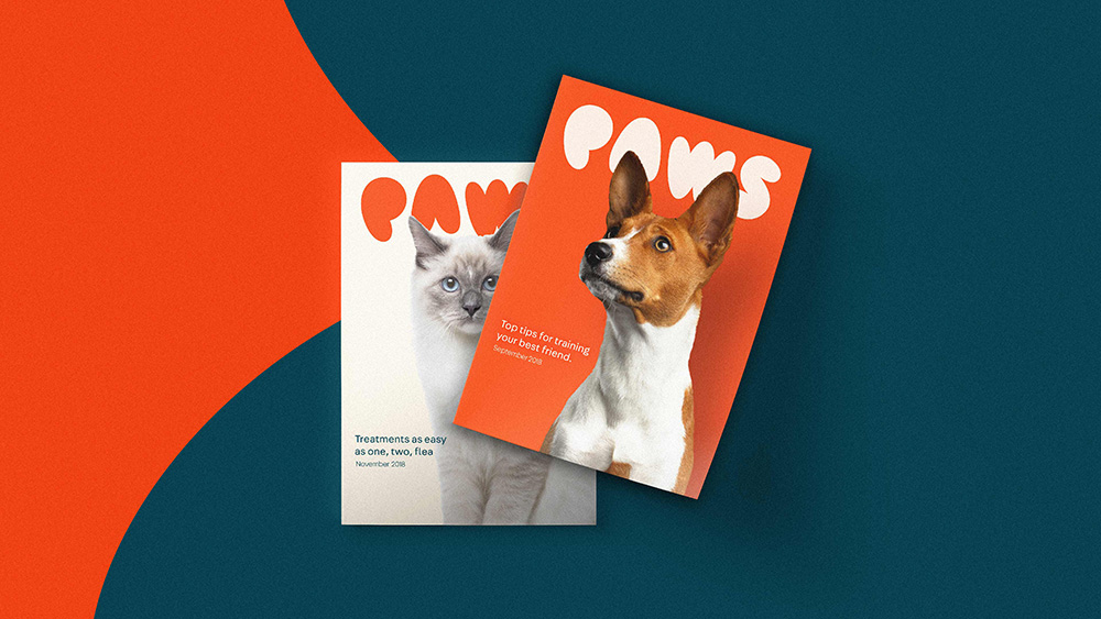 New Logo and Identity for Paws by Koto