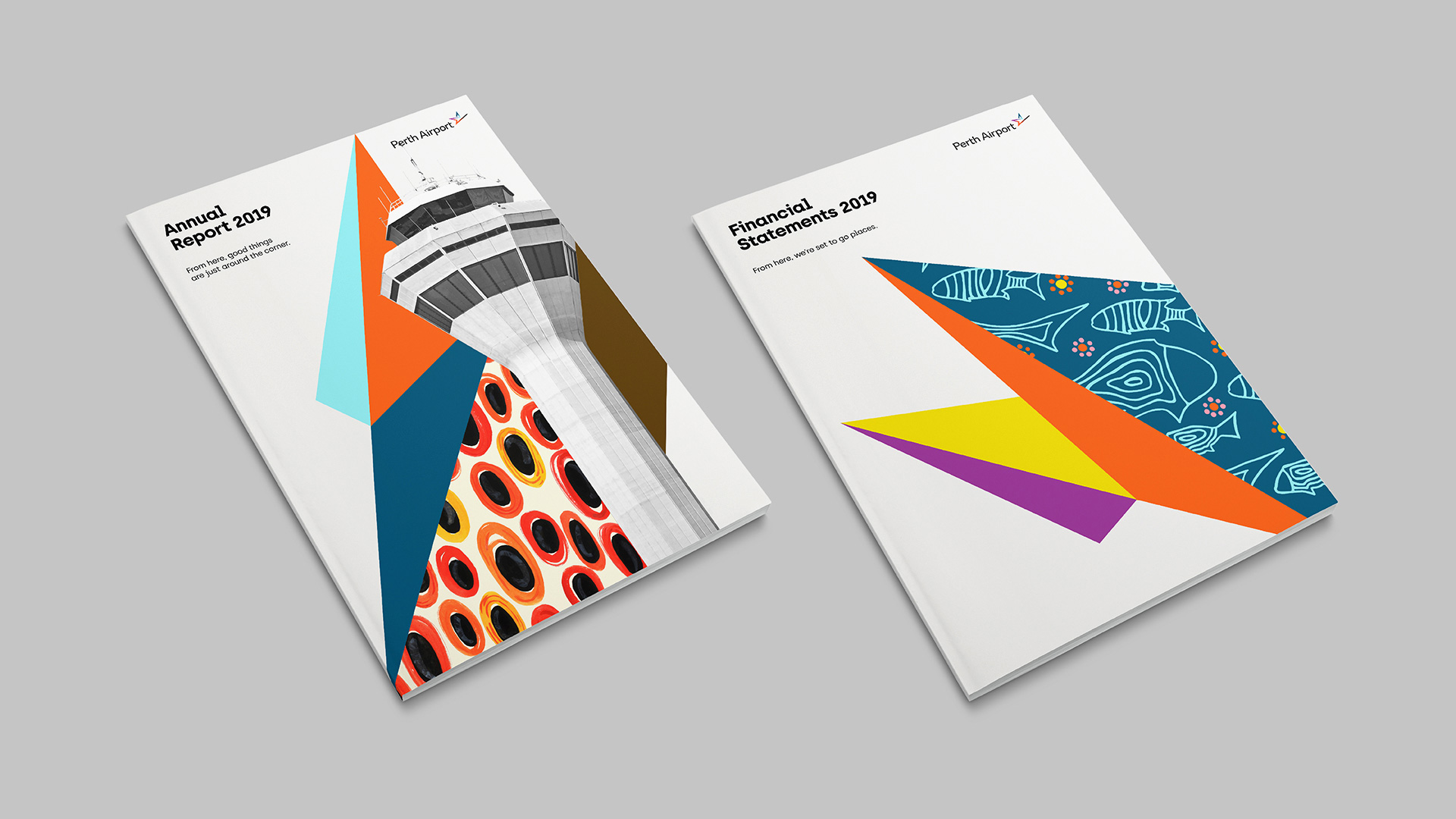 New Logo and Identity for Perth Airport by PUSH Collective