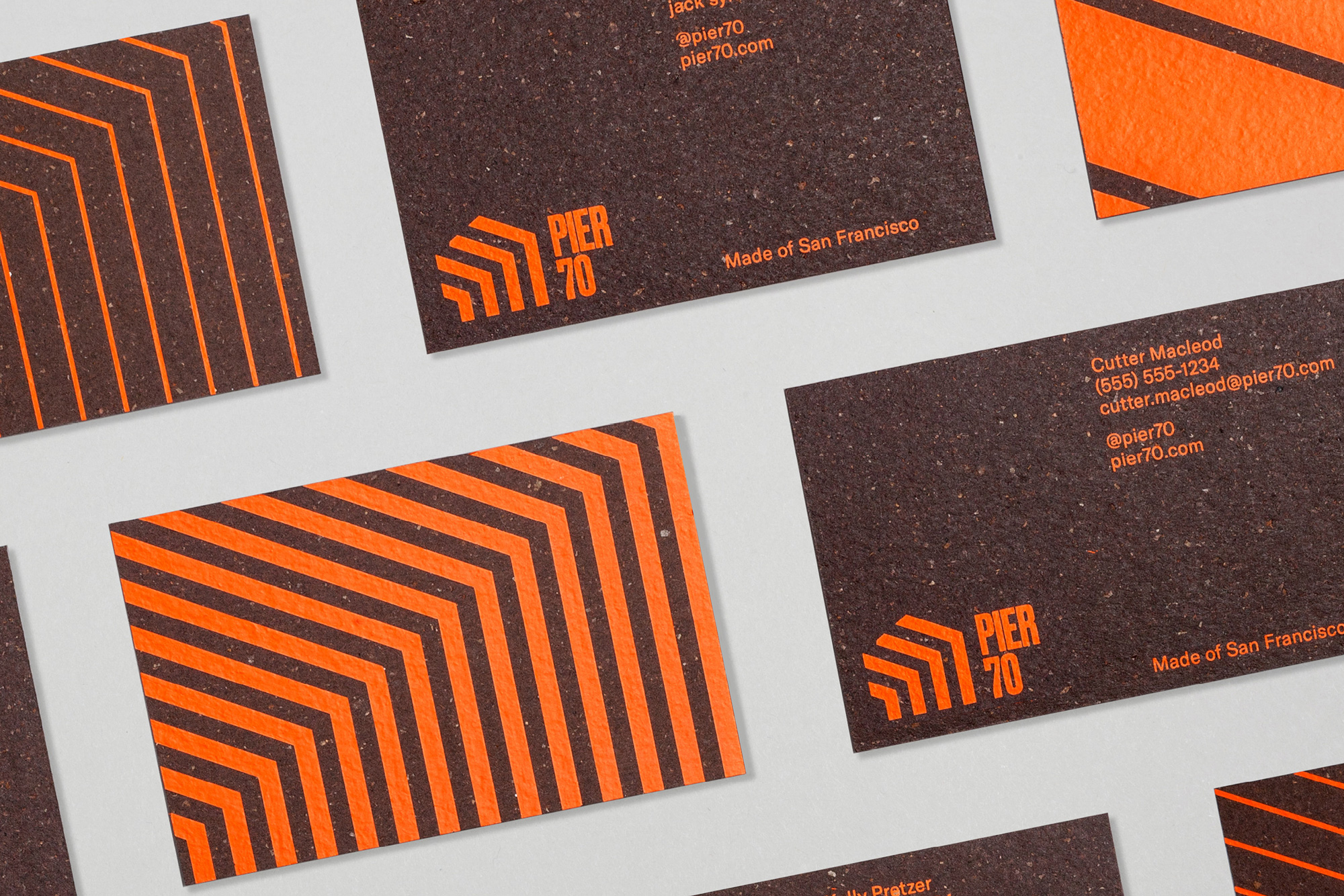 New Logo and Identity for Pier 70 by dn&co
