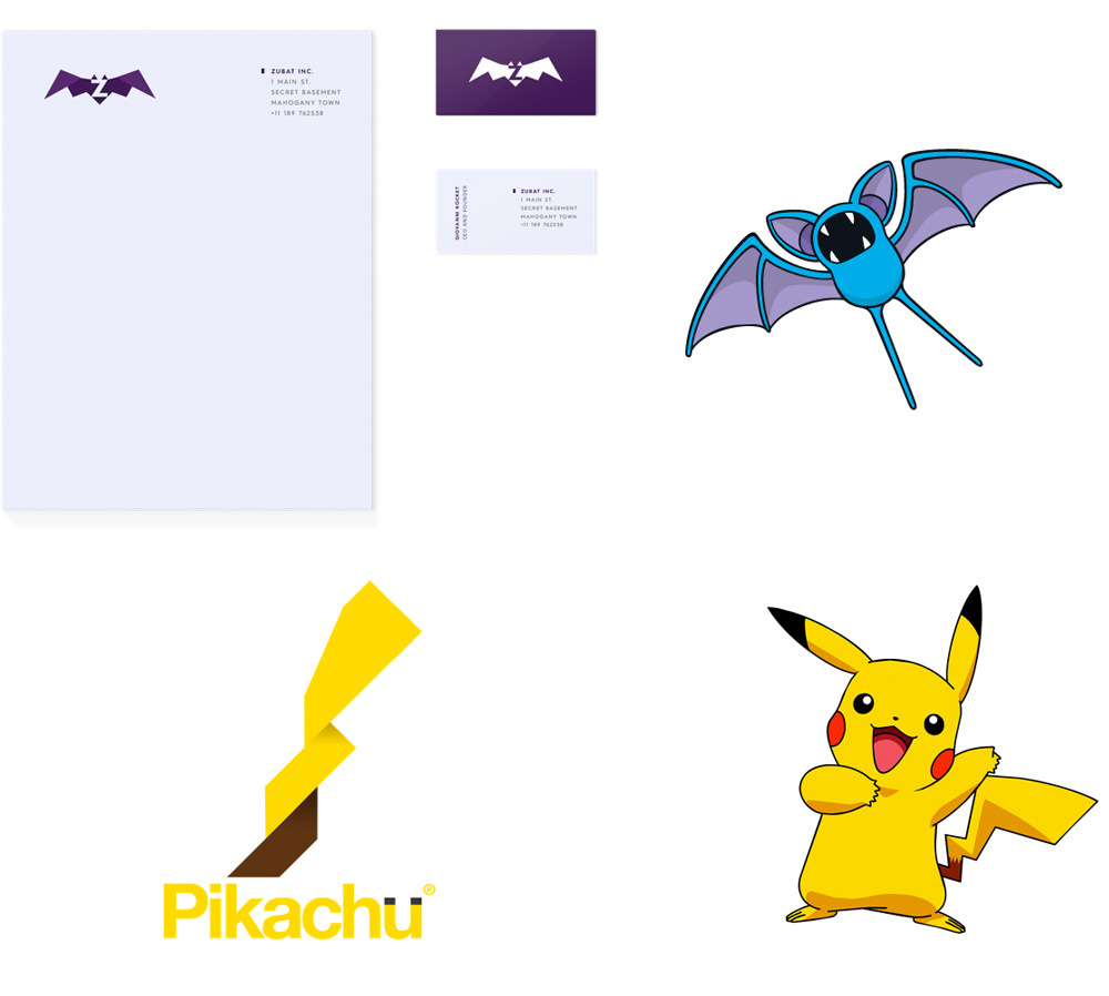 Pokémon as Corporate Identities