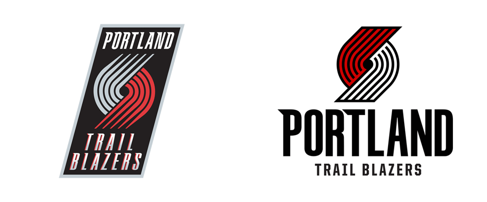 New Logo for Portland Trail Blazers