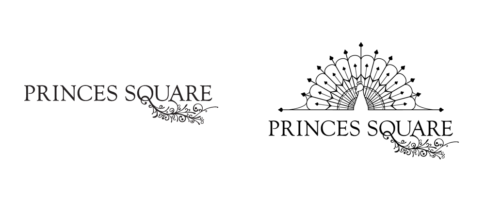 New Logo and Identity for Princes Square by Shine