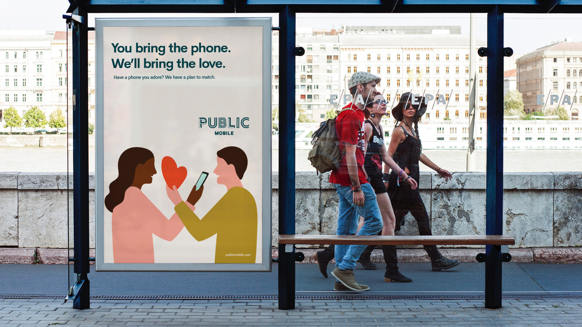 New Logo and Campaign for Public Mobile by Cossette