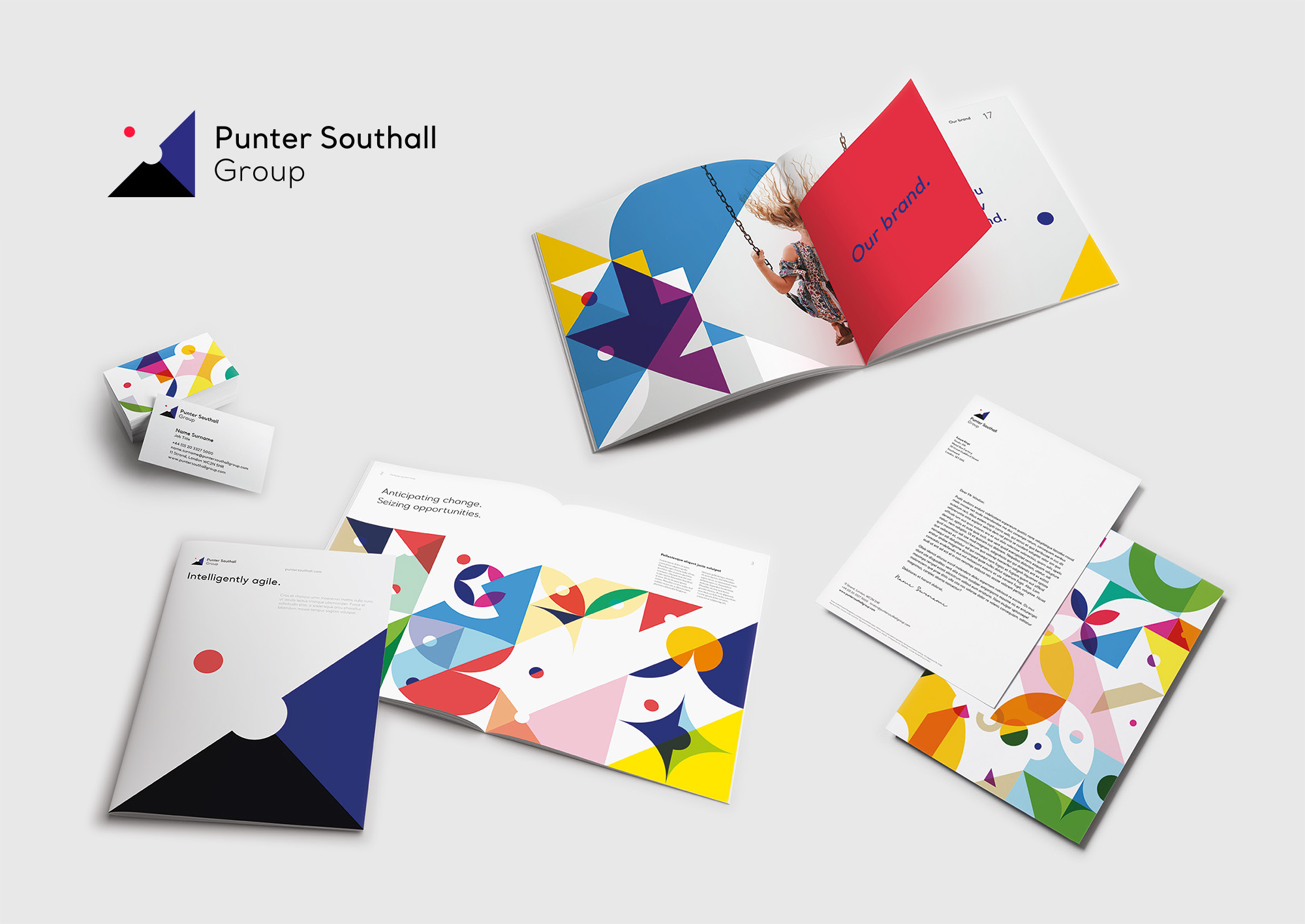 New Logo and Identity for Punter Southall Group by Future Kings