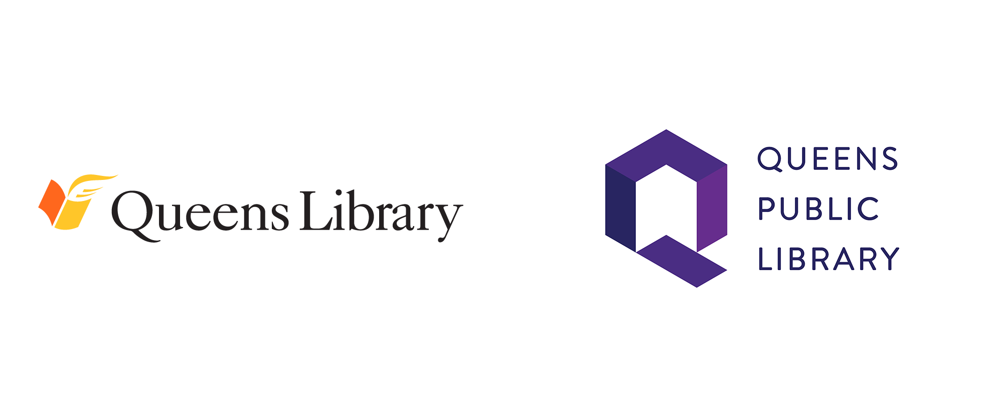 New Logo and Identity for Queens Public Library by Doublespace