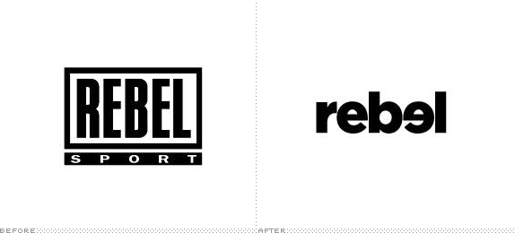 Rebel Logo, Before and After