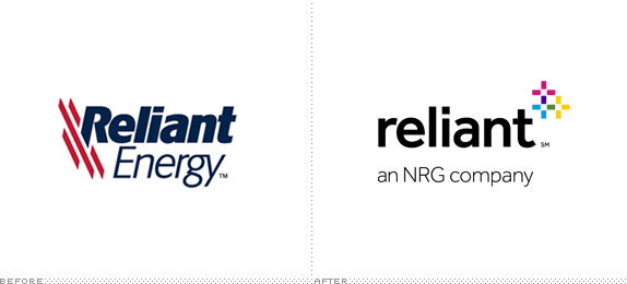 Reliant Logo, Before and After