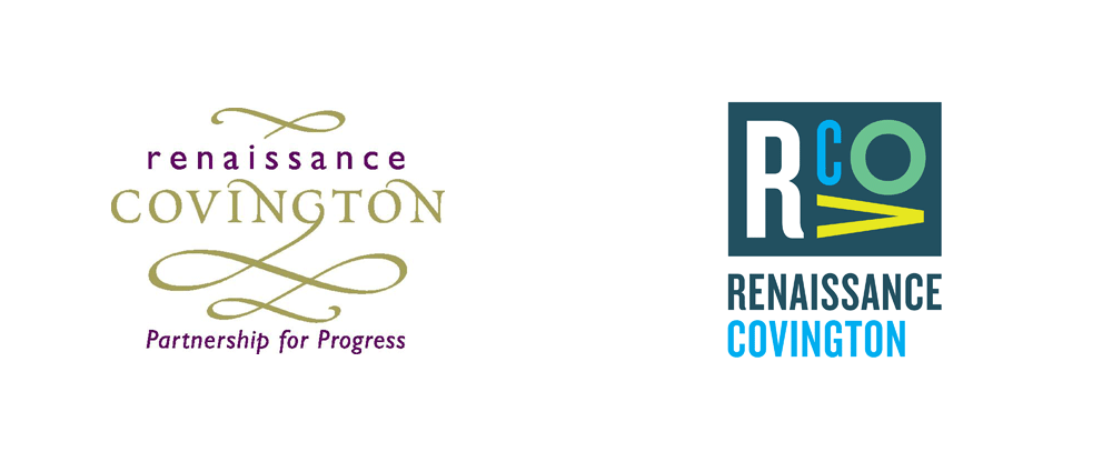 New Logo and Identity for Renaissance Covington by Durham Brand & Co.