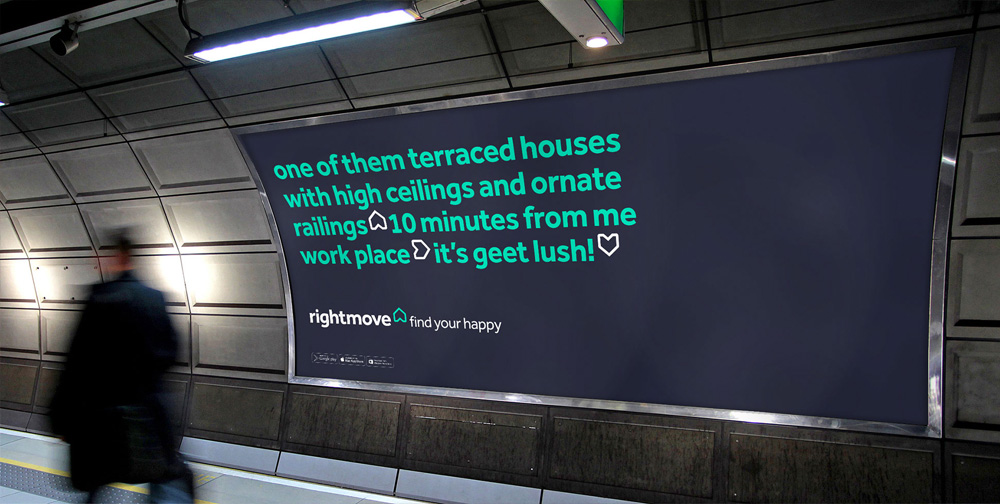 Brand New: New Logo and Identity for Rightmove by The Team