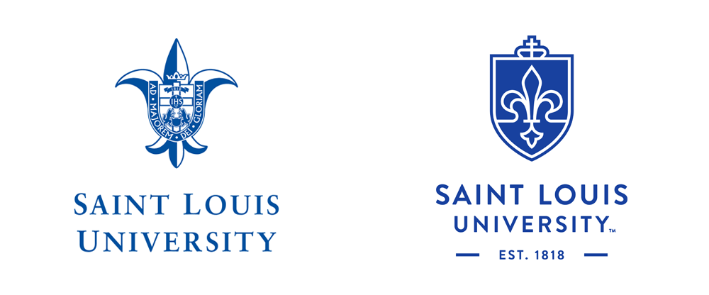 Brand New: New Logos for Saint Louis University by Olson