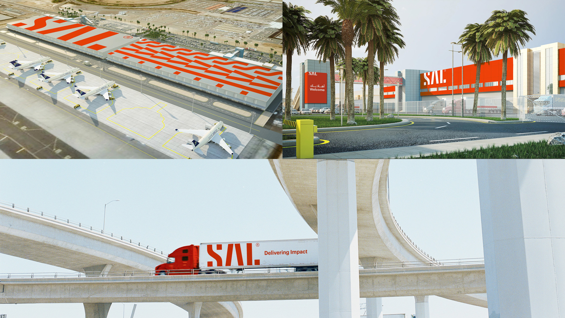 New Logo and Identity for Saudi Arabian Logistics by Interbrand