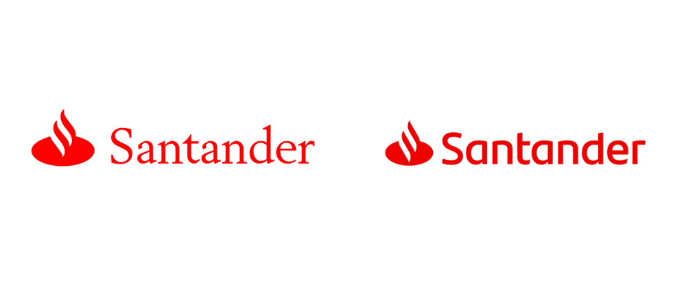 New Logo and Identity for Santander by Interbrand