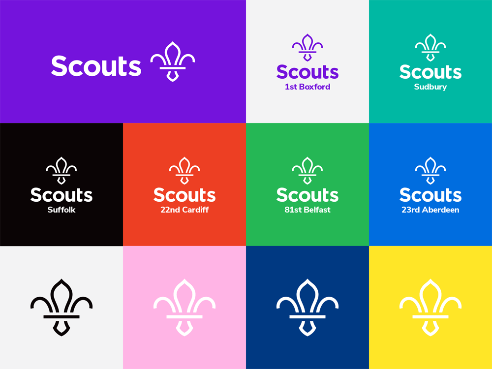 New Logo and Identity for The Scouts Association by NotOnSunday