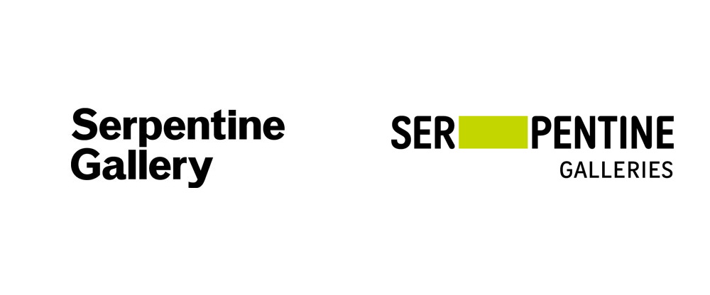New Logo for Serpentine Galleries by Pentagram