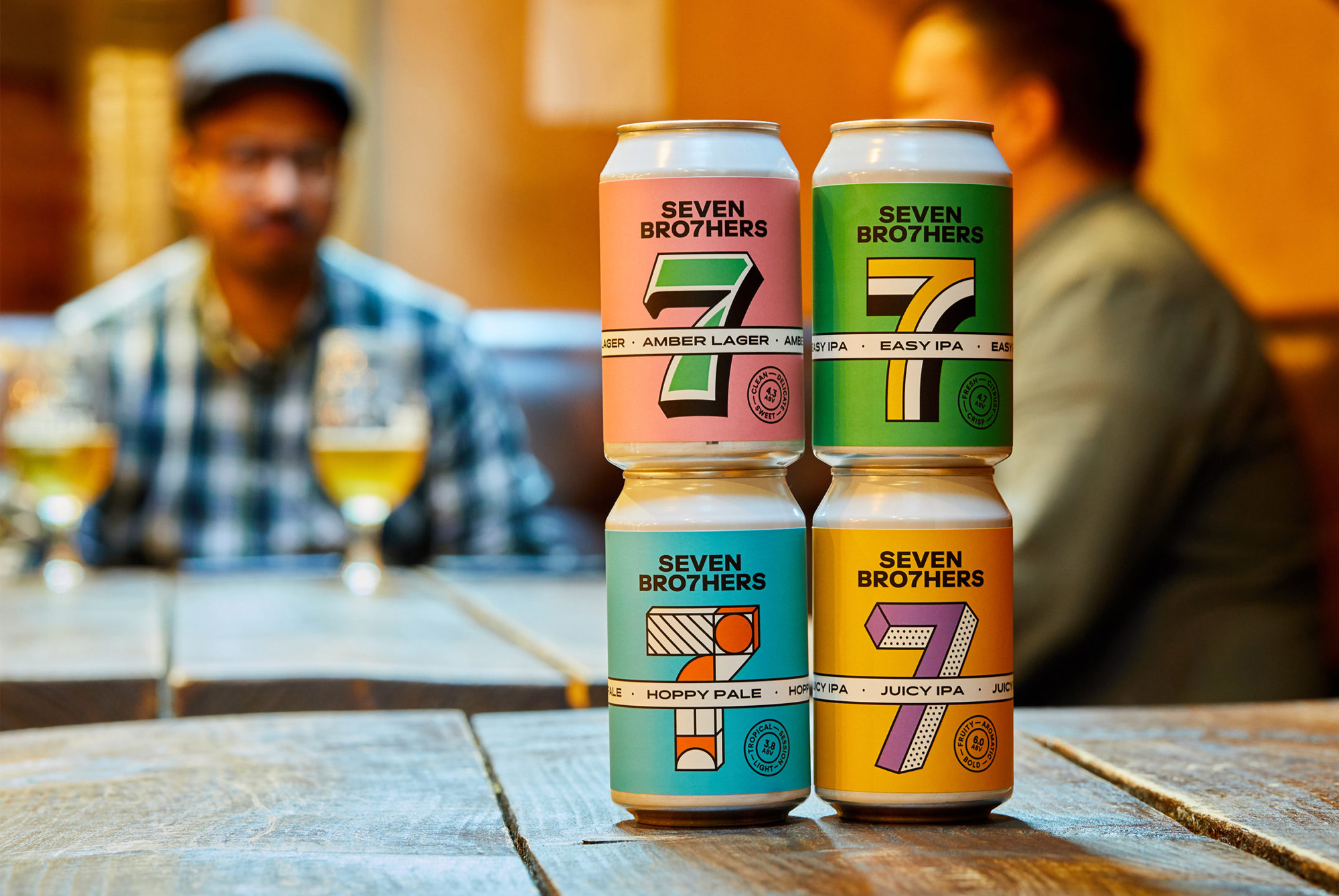 New Logo and Packaging for Seven Bro7hers by Creative Spark