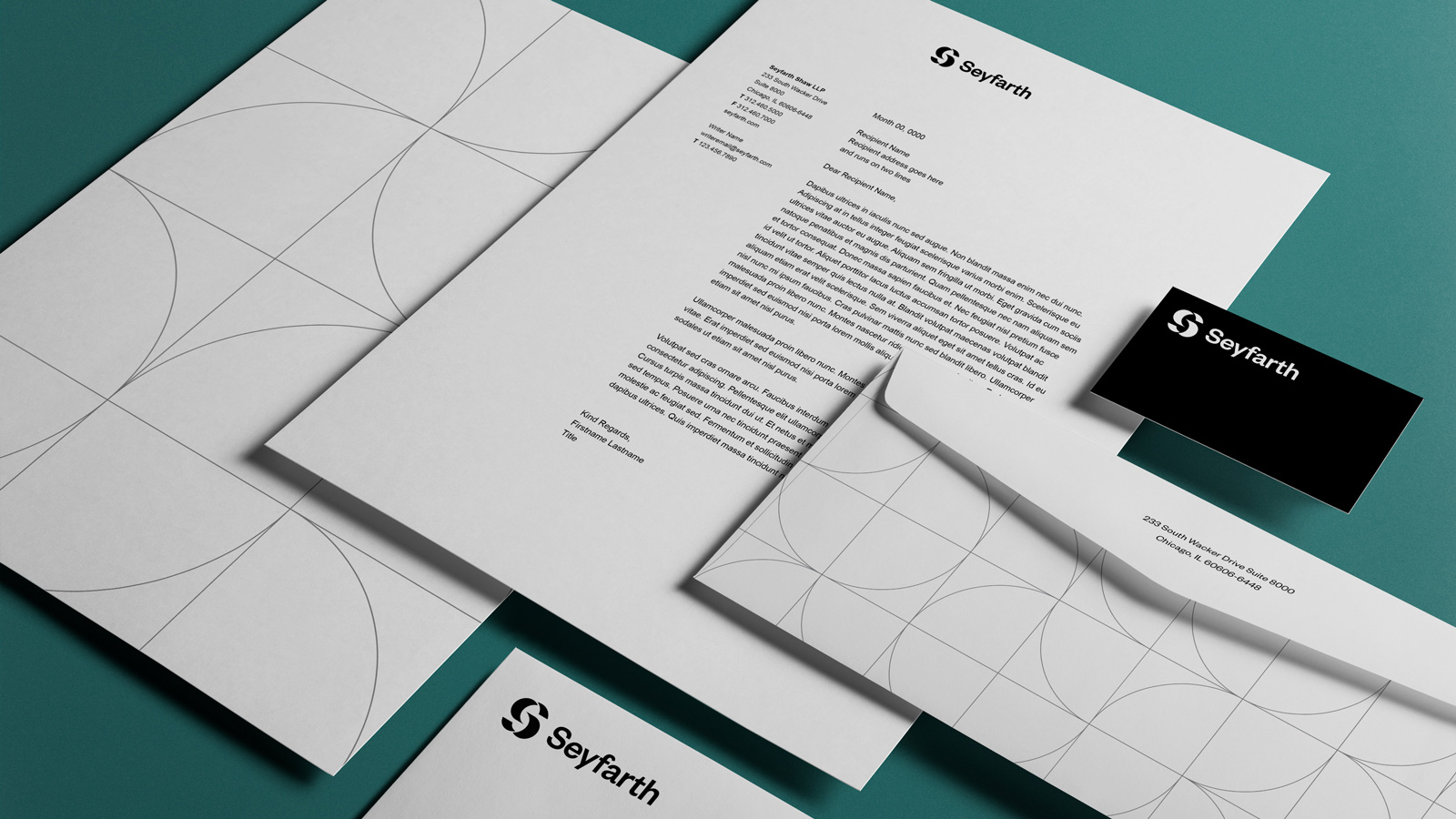 New Logo and Identity for Seyfarth by Carbone Smolan Agency