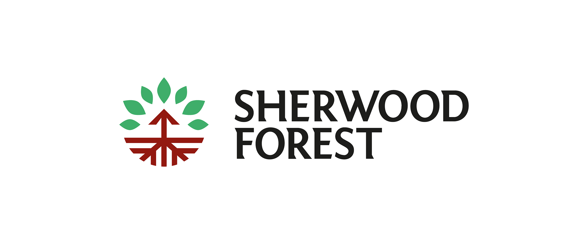 New Logo and Identity for Sherwood Forest by Cafeteria