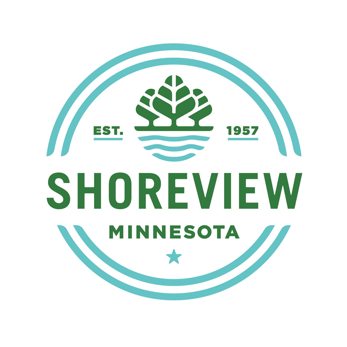 New Logos for Shoreview, MN, by Peters Design Company