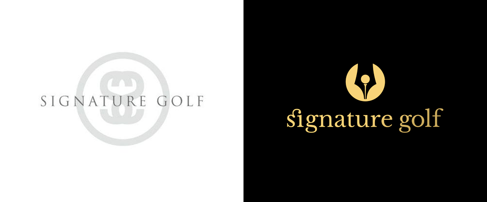 New Logo and Identity for Signature Golf UK by SMR Creative