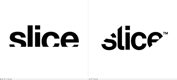 Slice Logo, Before and After