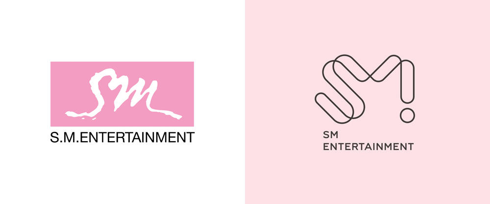 New Logo and Identity for SM Entertainment