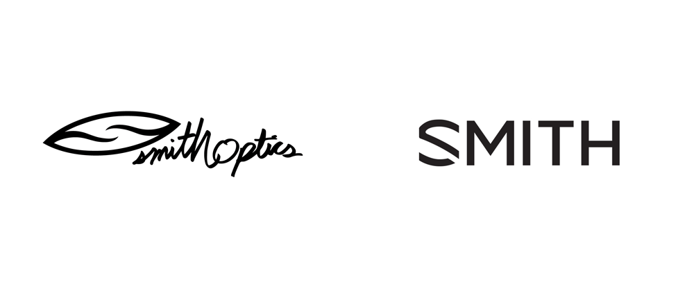 Smith Optics Sunglasses Logo Sticker/Decal Outdoor Black White Approx 11.5" 