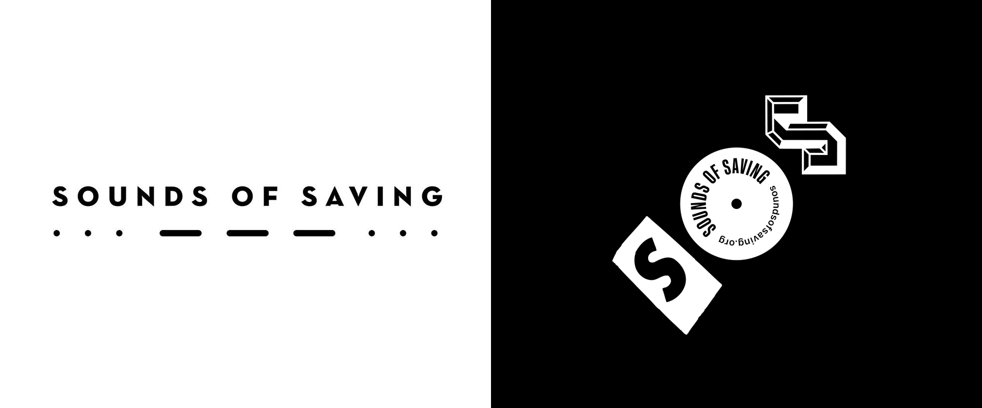 New Logo and Identity for Sounds of Saving by Red Peak