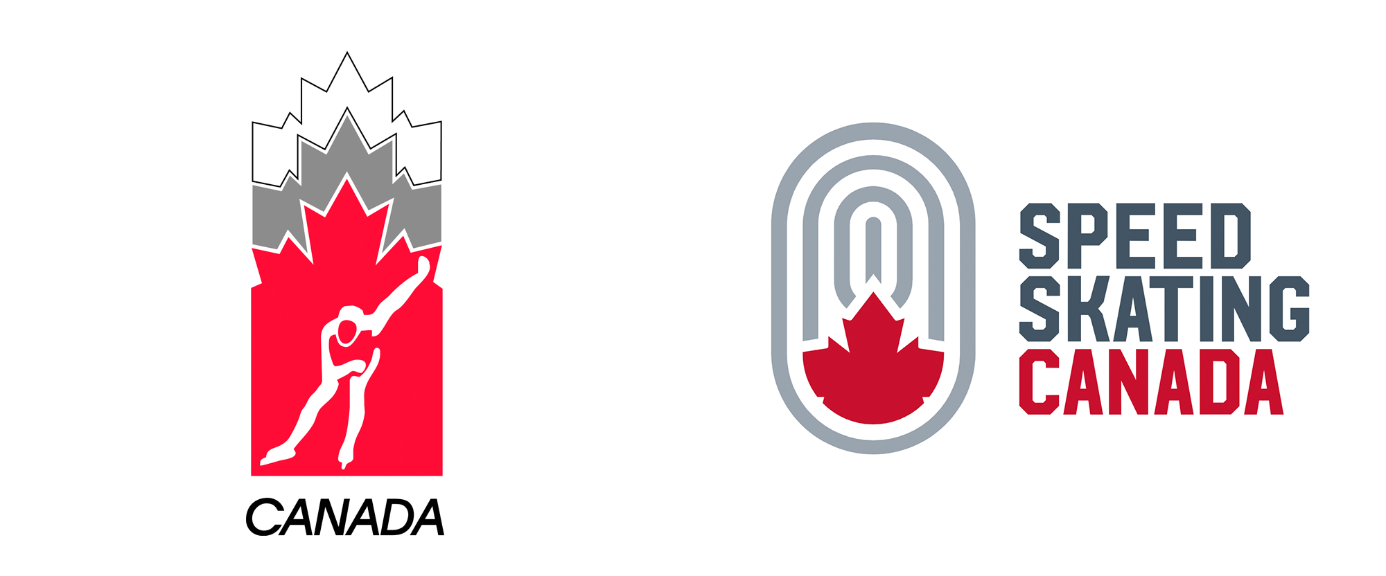 New Logo and Identity for Speed Skating Canada by Will Creative Inc.